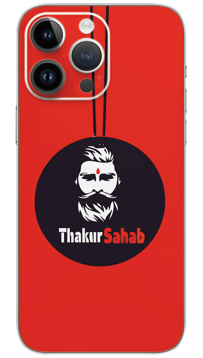 Thakur sahab name Mobile Skin Wrap - REAS0019