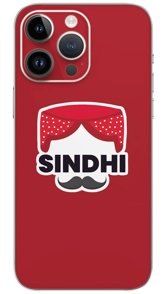 Sindhi caste name Mobile Skin Wrap - REAS0026