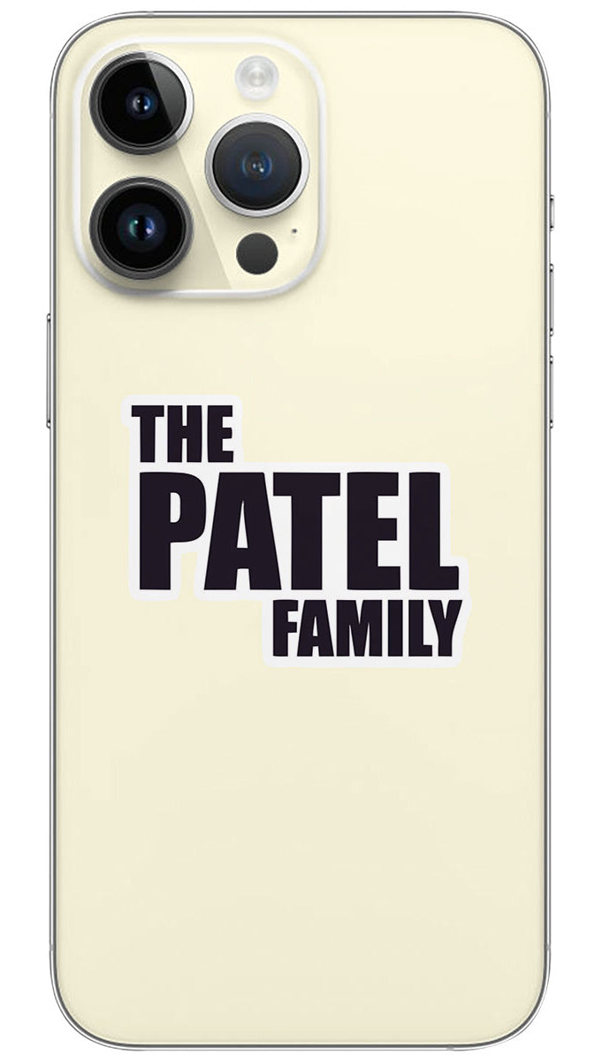 The patel familty name Mobile Skin Wrap - REAS0040