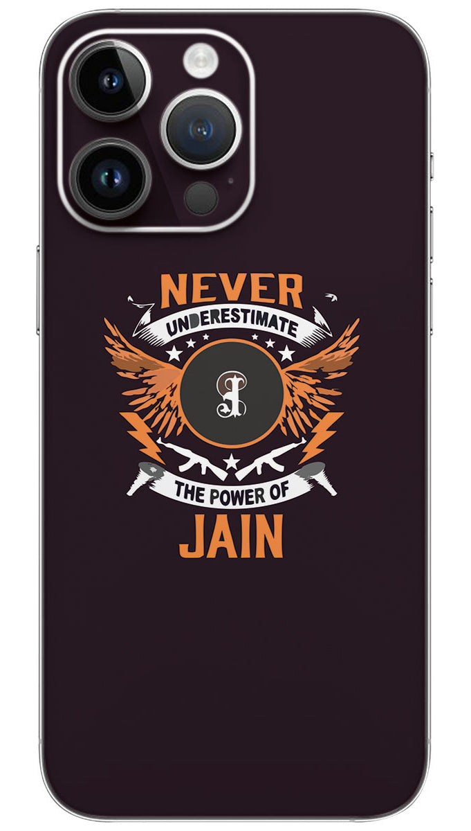 Jain name Mobile Skin Wrap - REAS0048