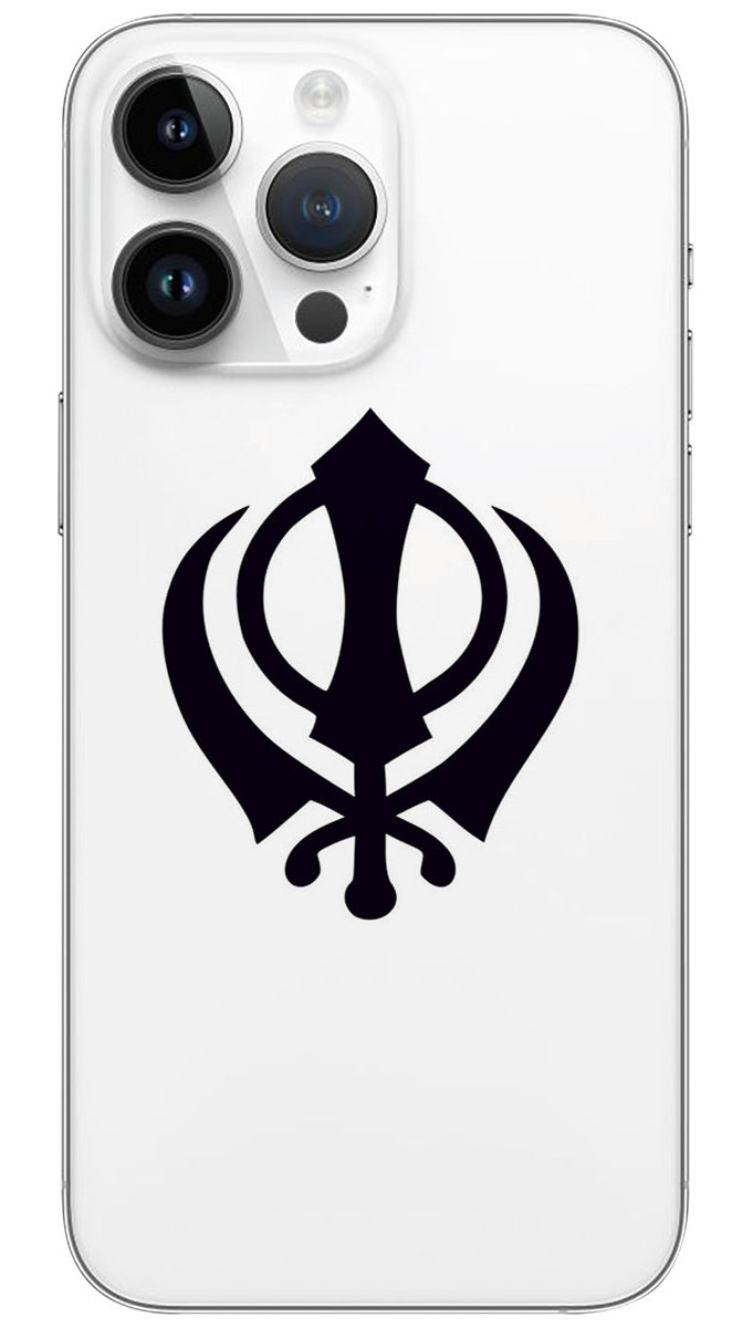 Sikh Religion Symbol Mobile Skin Wrap - REAS0084