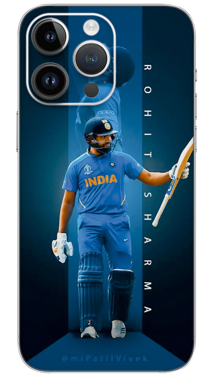 Caption rohit sharma sport Mobile Skin Wrap - SPOR0072