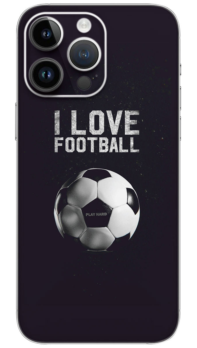 Love football sport Mobile Skin Wrap - SPOR0118