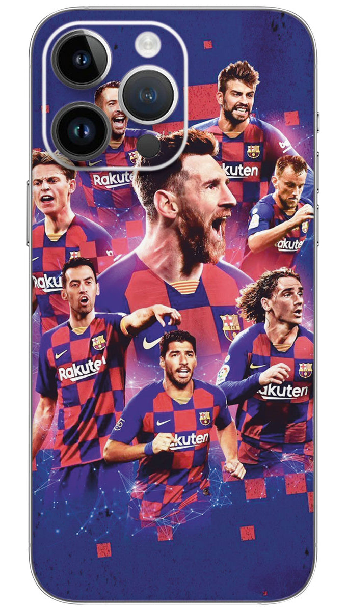 Messi and of jong Mobile Skin Wrap - SPOR0129