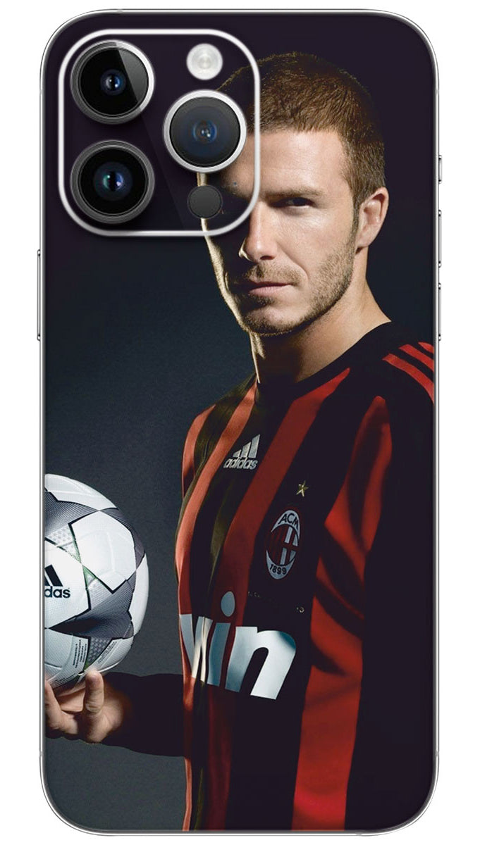 David beckham football player Mobile Skin Wrap - SPOR0140