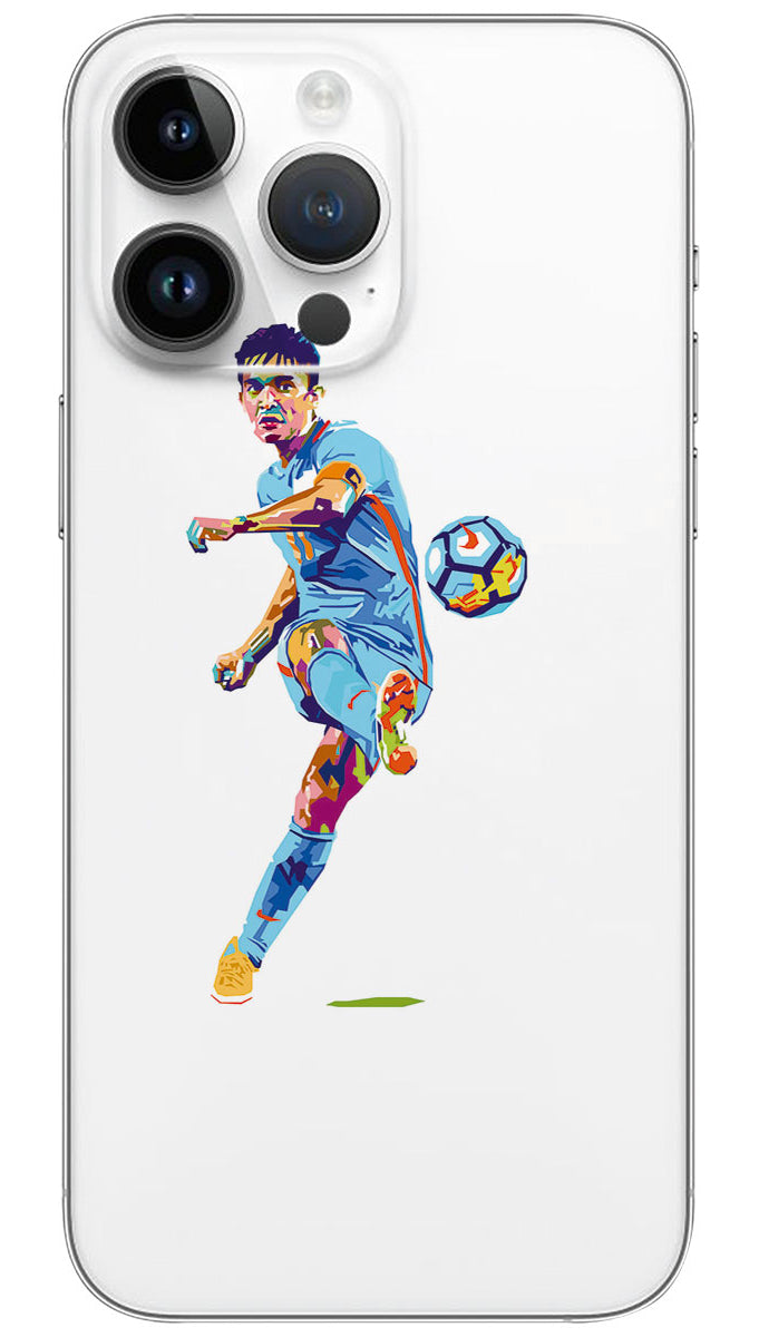 Sunil Chhetri Indian professional art vector Mobile Skin Wrap - SPOR0276