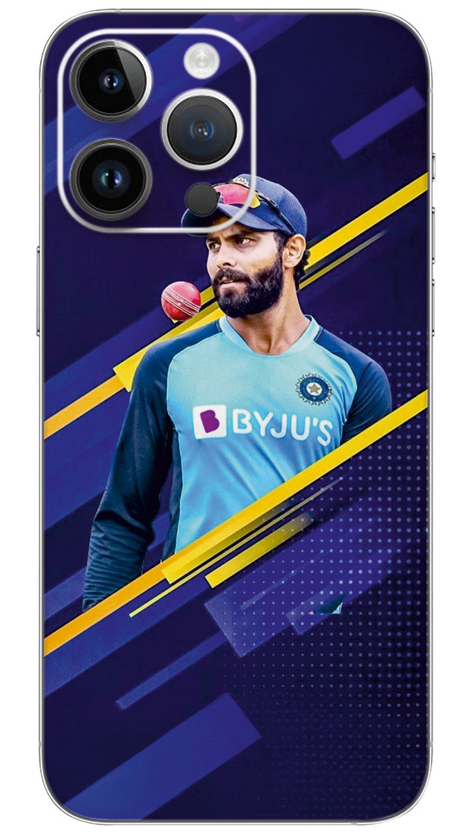 Ravindra jadeja sport player Mobile Skin Wrap - SPOR0289