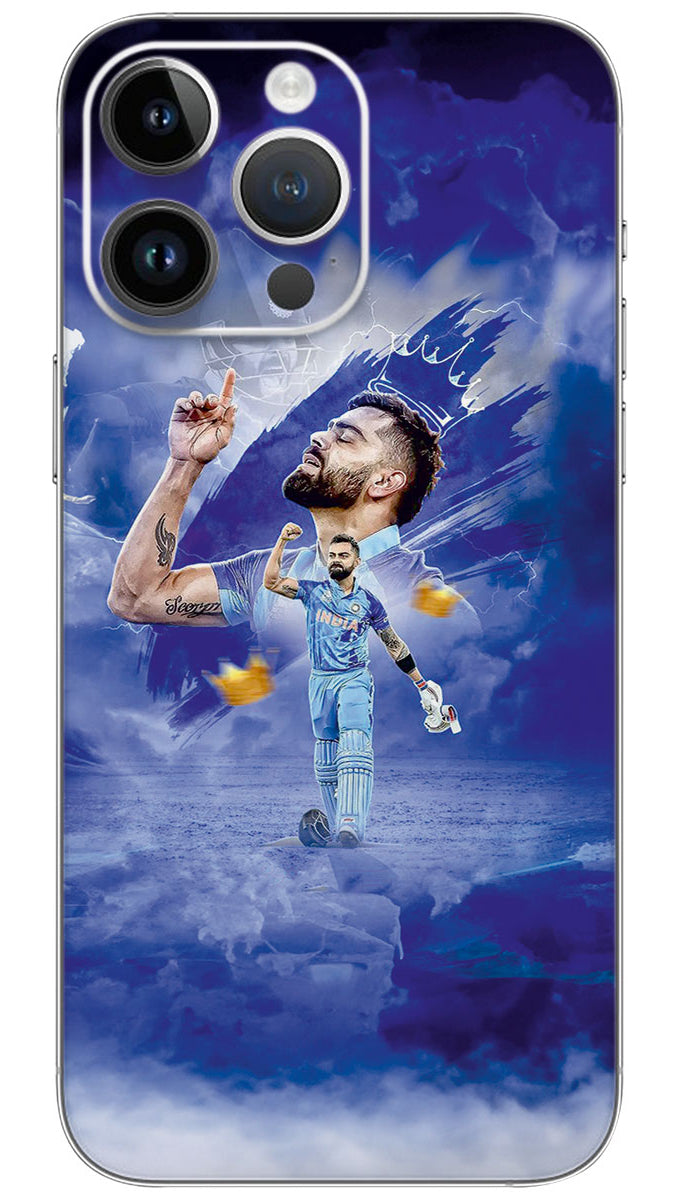 OLI PAINTING OF VIRAT KOHLI Mobile Skin Wrap - SPOR0382