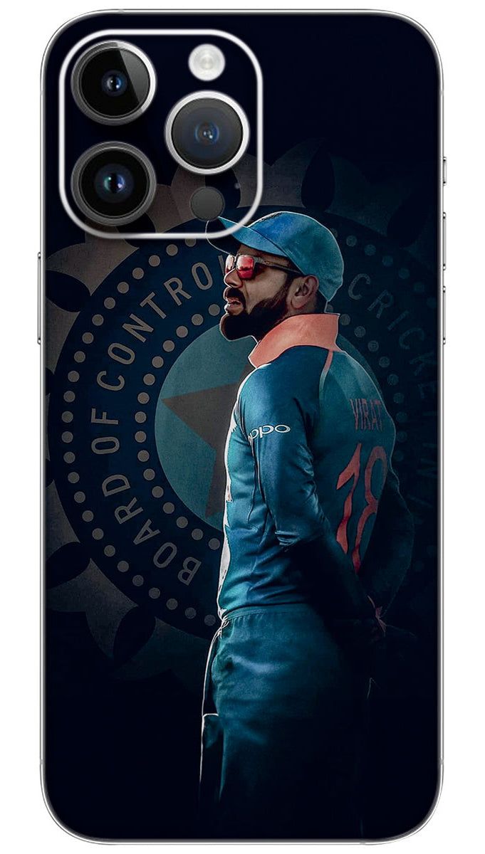 India national cricket virat kohli Mobile Skin Wrap - SPOR0423