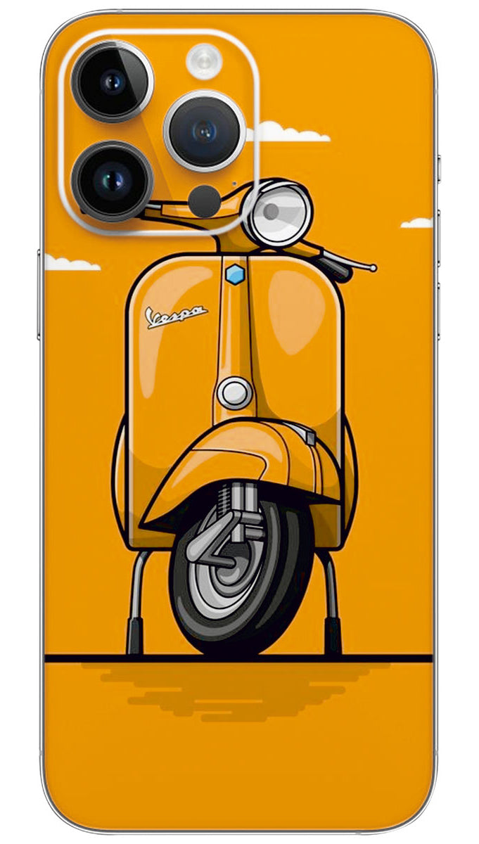 Vespa bike Mobile Skin Wrap - VEH0140
