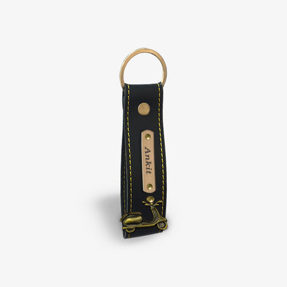 PERSONALISED KEYCHAIN - BLACK