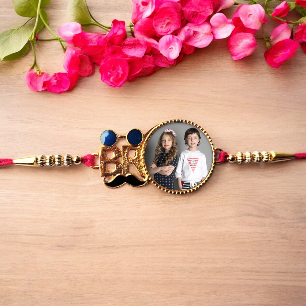 TRENDY PERSONALISED PHOTO BRO RAKHI