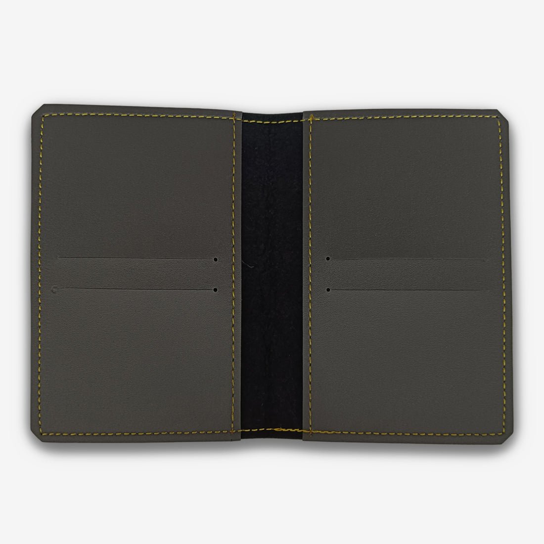 EXCLUSIVE PERSONALISED PASSPORT COVER - GRAY