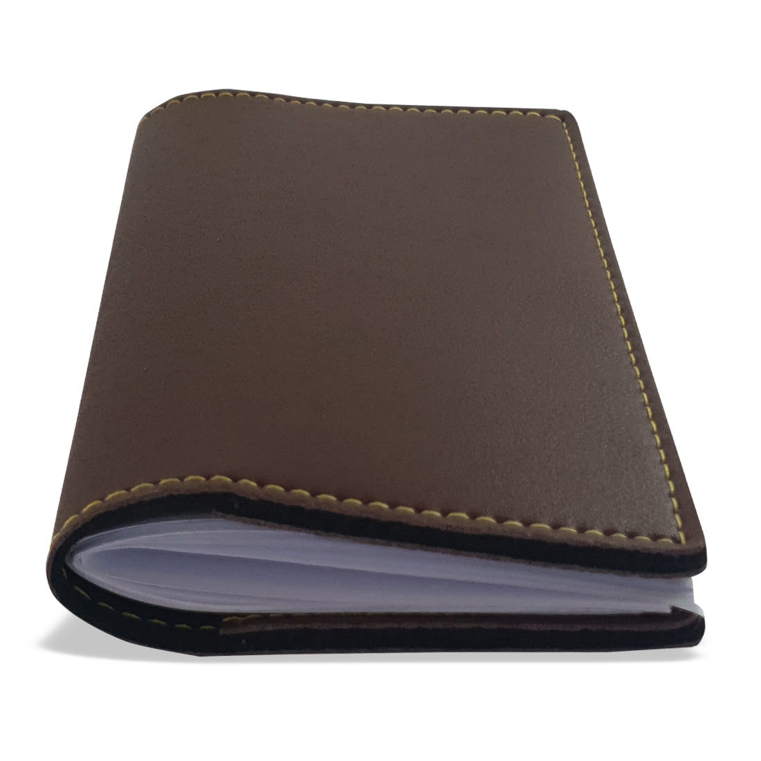 PERSONALISED PASSPORT COVER - BROWN