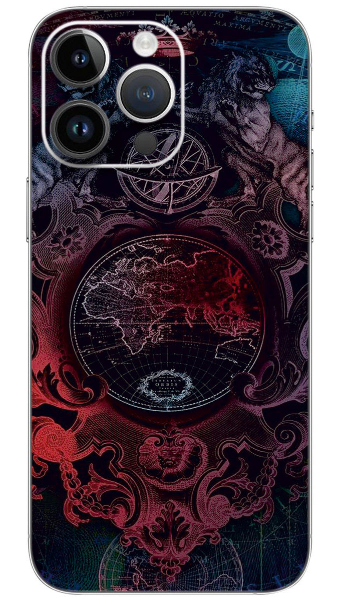 Fractal art design Mobile Skin Wrap  - ABS0102