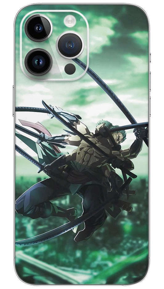 Samurai anime Mobile Skin Wrap  - ANIME0176