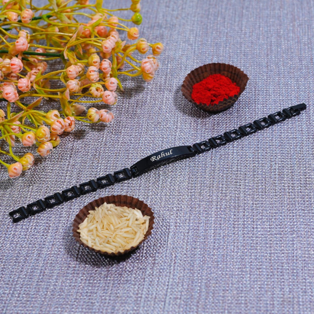 BRACELET UNISEX RAKHI - BLACK