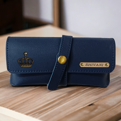 PERSONALISED EYEWEAR CASE - BLUE