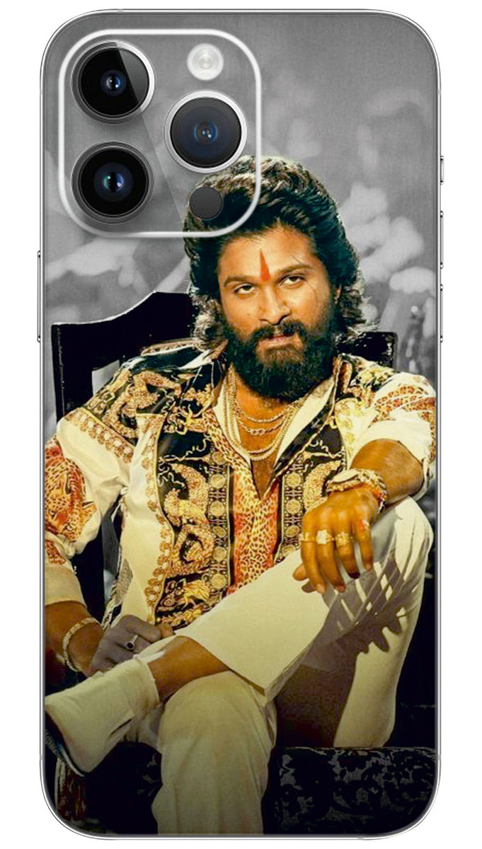 Pushpa 2 allu arjun  Mobile Skin Wrap  - BOLL0003