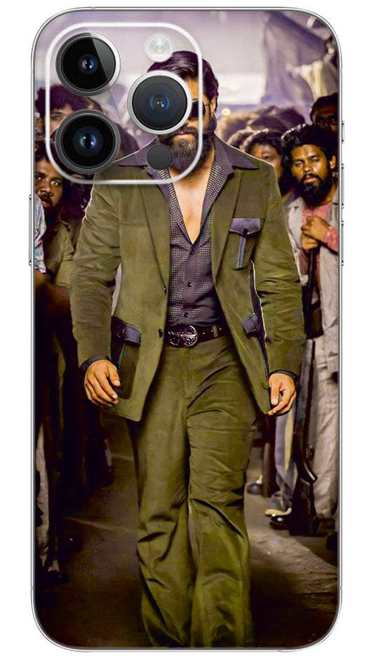 Actor yash south super star Mobile Skin Wrap  - BOLL0012