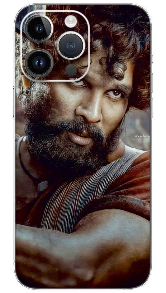 Pushpa allu arjun  Mobile Skin Wrap  - BOLL0084