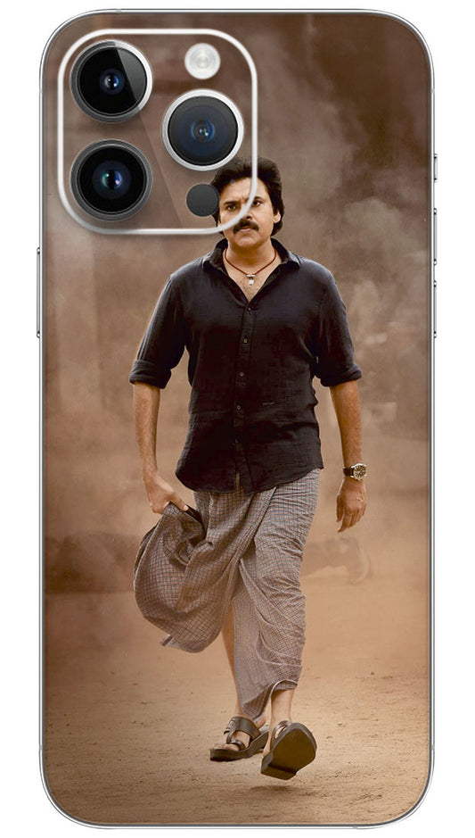 Bheemla nayak pawan kalyan Mobile Skin Wrap  - BOLL0099