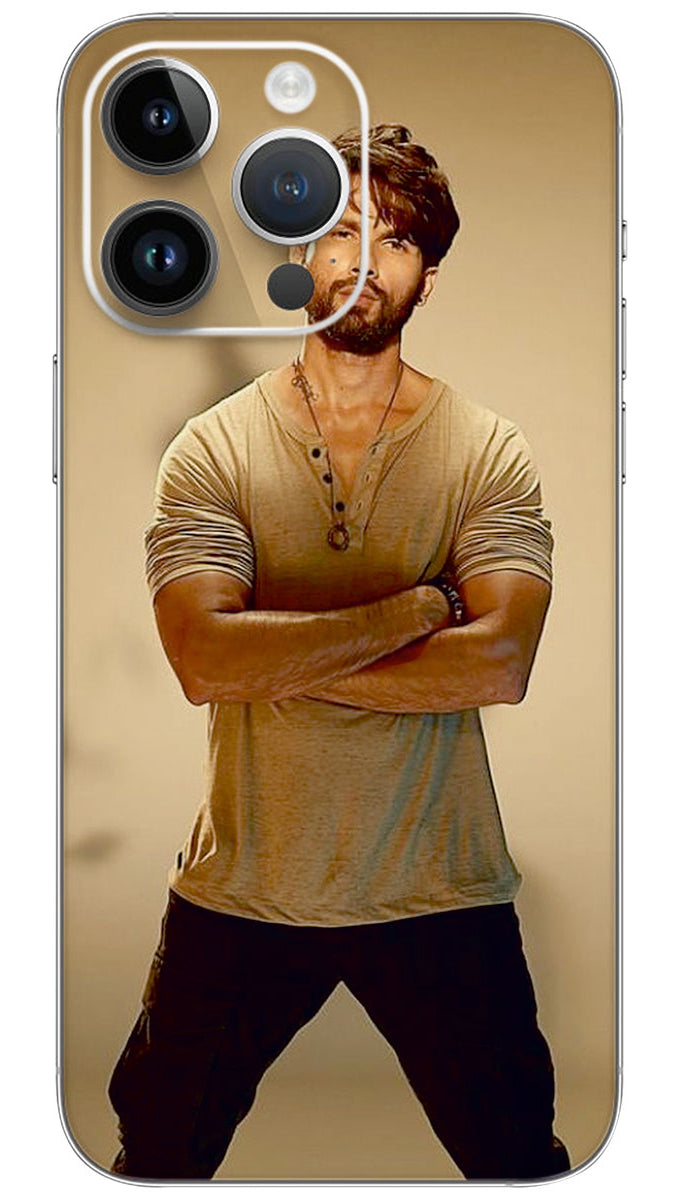 Shahid kapoor farzi poses Mobile Skin Wrap  - BOLL0113