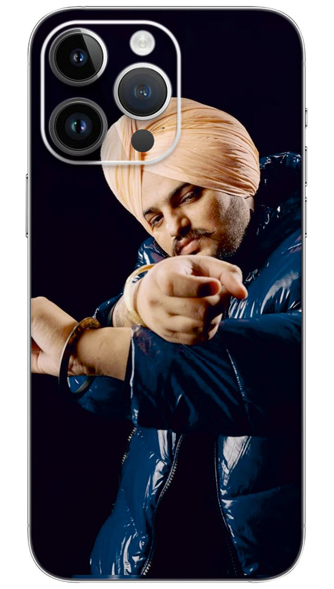 Sidhu moosewala  Mobile Skin Wrap  - BOLL0114