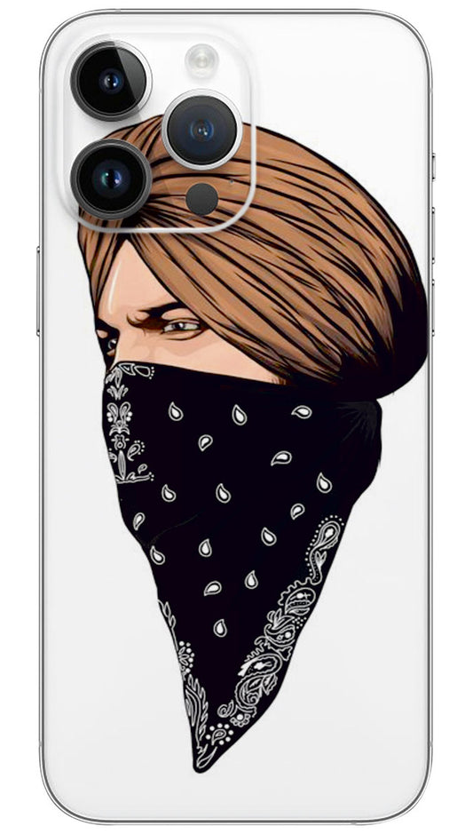 Icon sidhu moosewala Mobile Skin Wrap  - BOLL0122