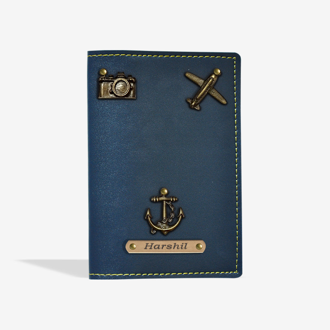 EXCLUSIVE PERSONALISED PASSPORT COVER - BLUE