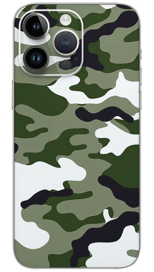 Army camouflage pattern Mobile Skin Wrap  - CAMO0007