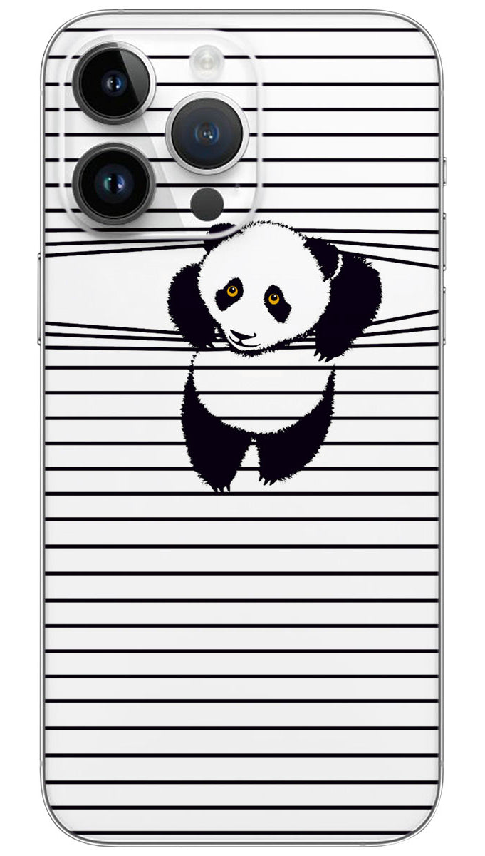 Cute panda Strpe cartoon  Mobile Skin Wrap  - CART0062