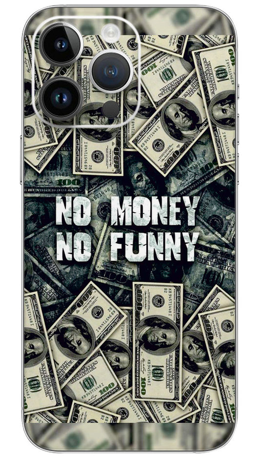 NO MONEY NO FUNNY  Mobile Skin Wrap  - DOL0003