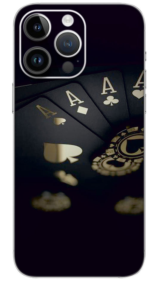 Casino Mix Roulette Set Card Mobile Skin Wrap  - GAM0005