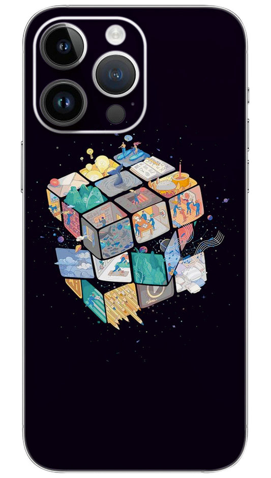 Rubik Cube GAME Mobile Skin Wrap  - GAM0013