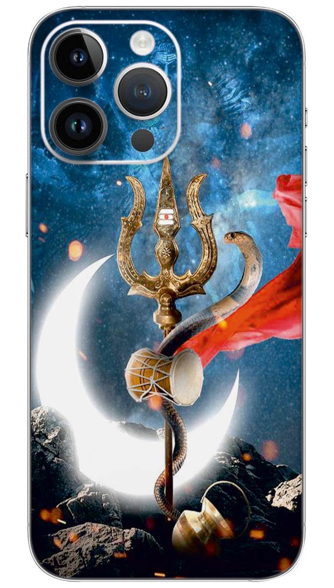 LORD SHIVA WEAPON  Mobile Skin Wrap  - GOD0050