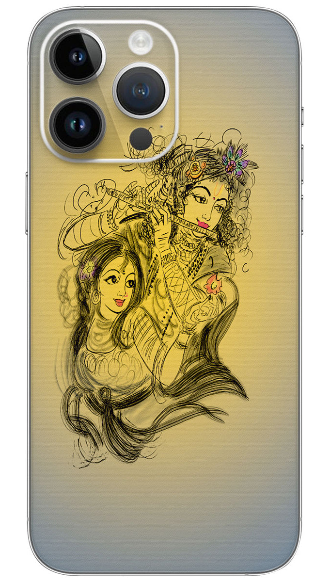 RADHEKRISHNA ART  Mobile Skin Wrap  - GOD0177