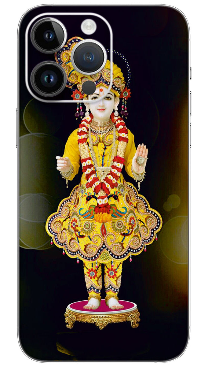 GOD SHREE GHANSHYAM MAHARAJ Mobile Skin Wrap  - GOD0460