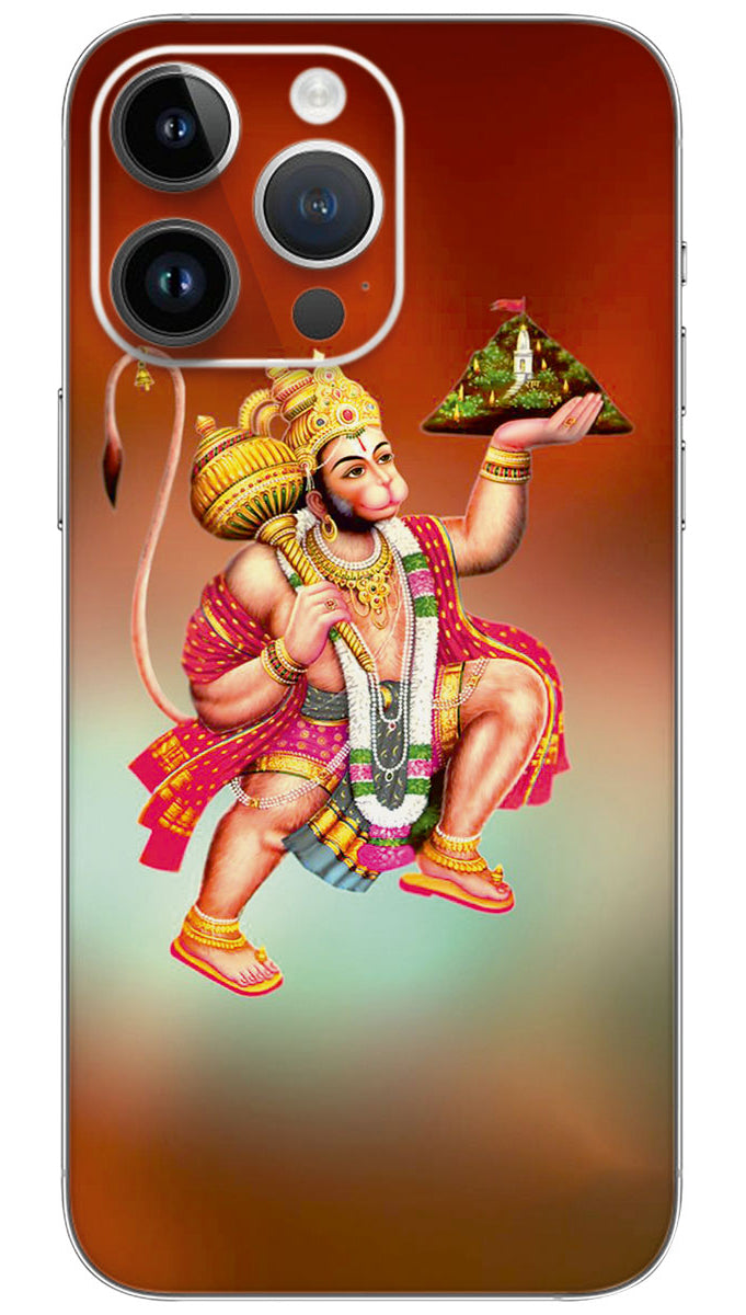 SANKAT MOCHAN HANUMANJI  Mobile Skin Wrap  - GOD0643