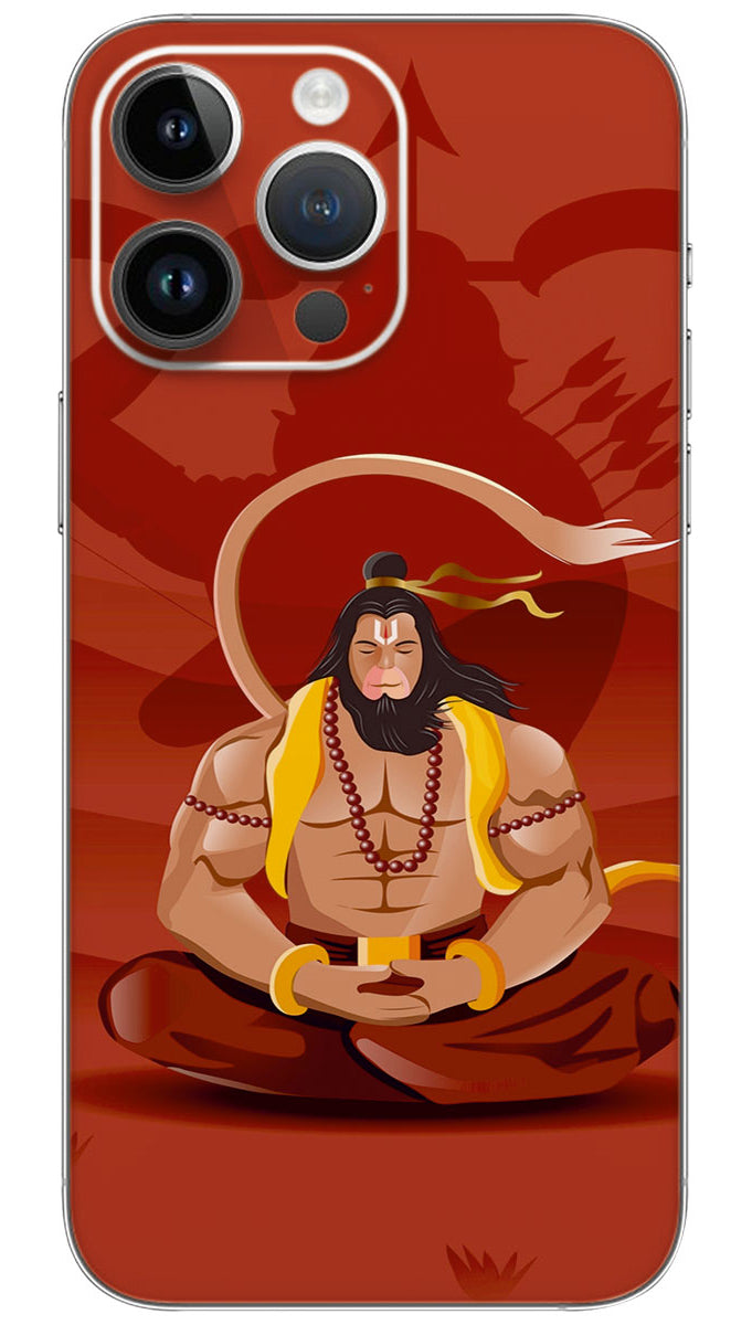 LORD HANUMAN  Mobile Skin Wrap  - GOD0683