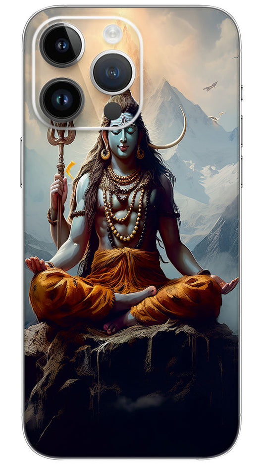 LORD SHIVA MEDITATION Mobile Skin Wrap  - GOD0687