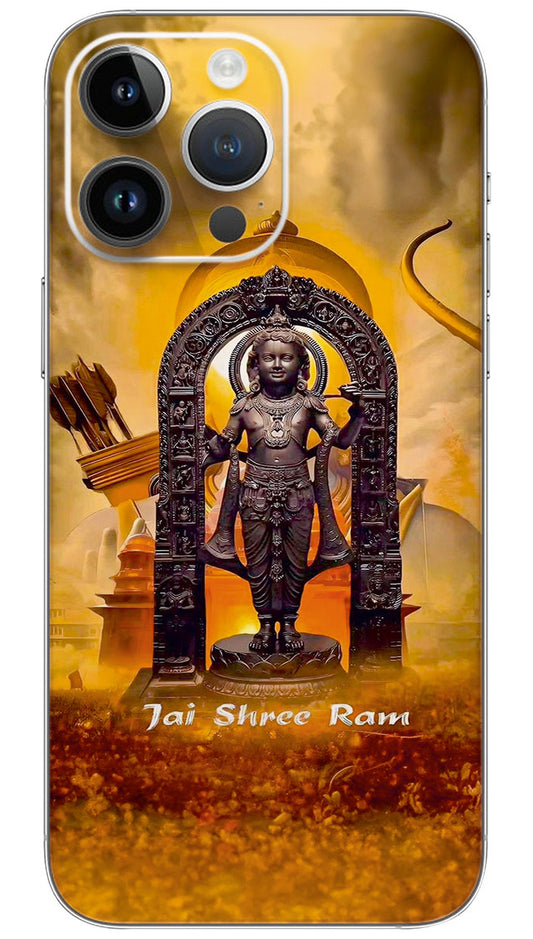 JAY SHREE RAM AYODHYA Mobile Skin Wrap  - GOD0699