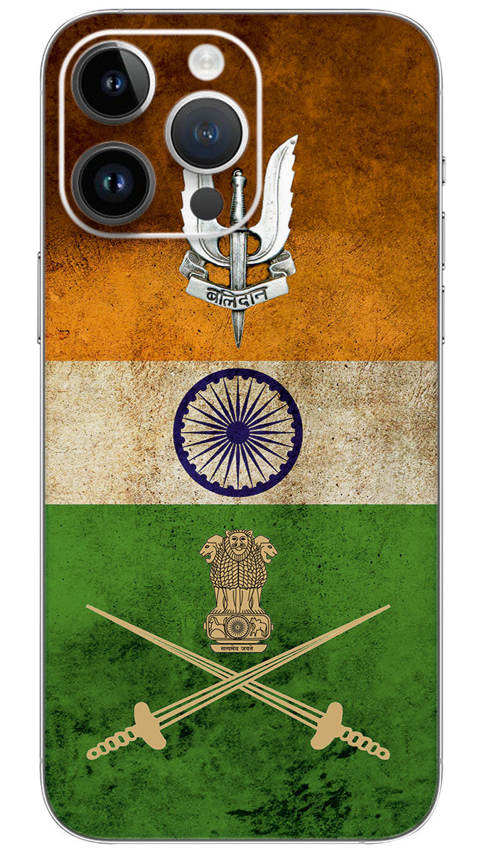 INDIAN FLAG BALIDAN  Mobile Skin Wrap  - IND0064