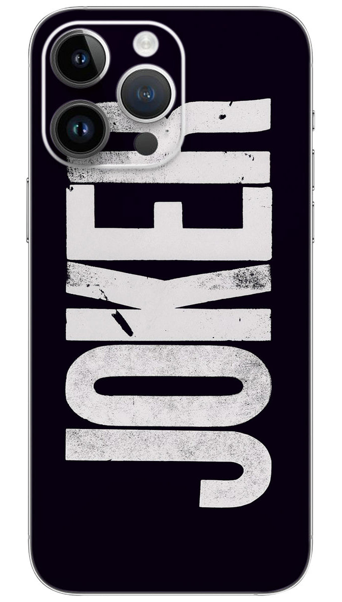 JOKER LOGO  Mobile Skin Wrap  - JOK0016