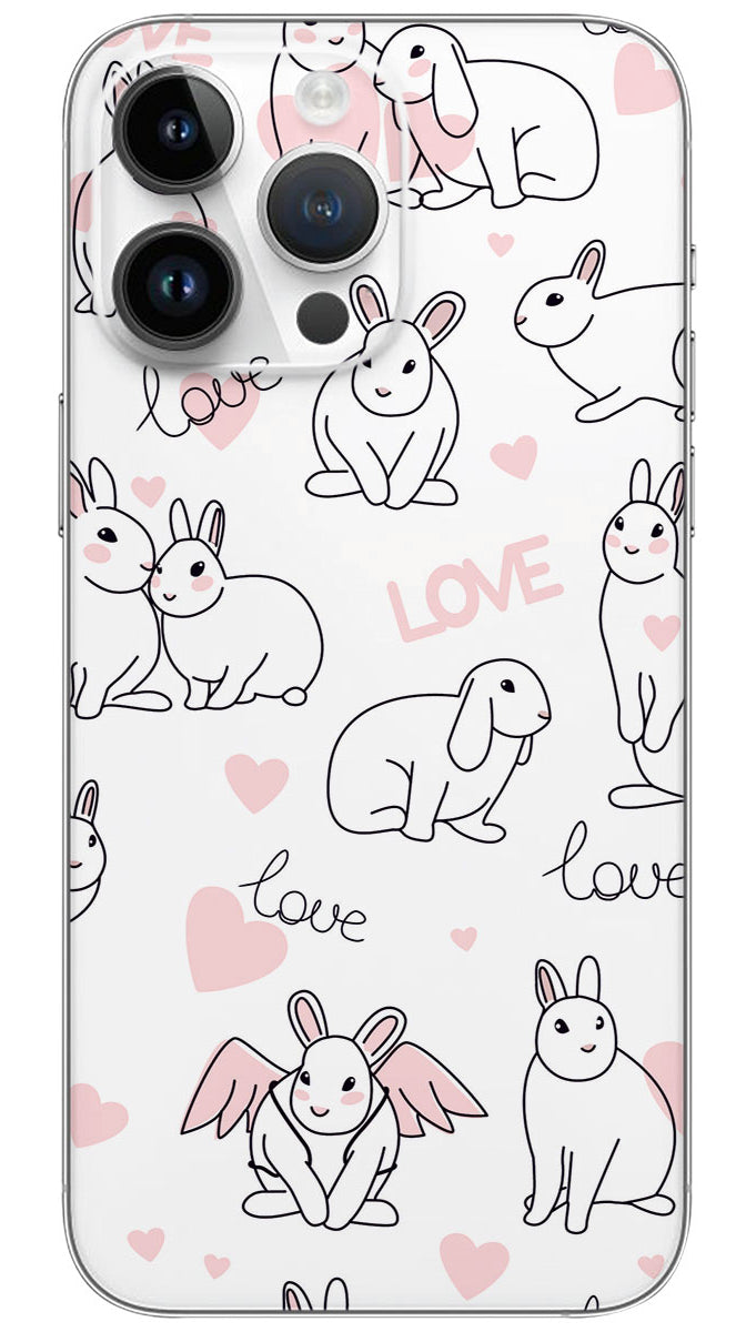 Rabbit  Mobile Skin Wrap  - LOVE0069