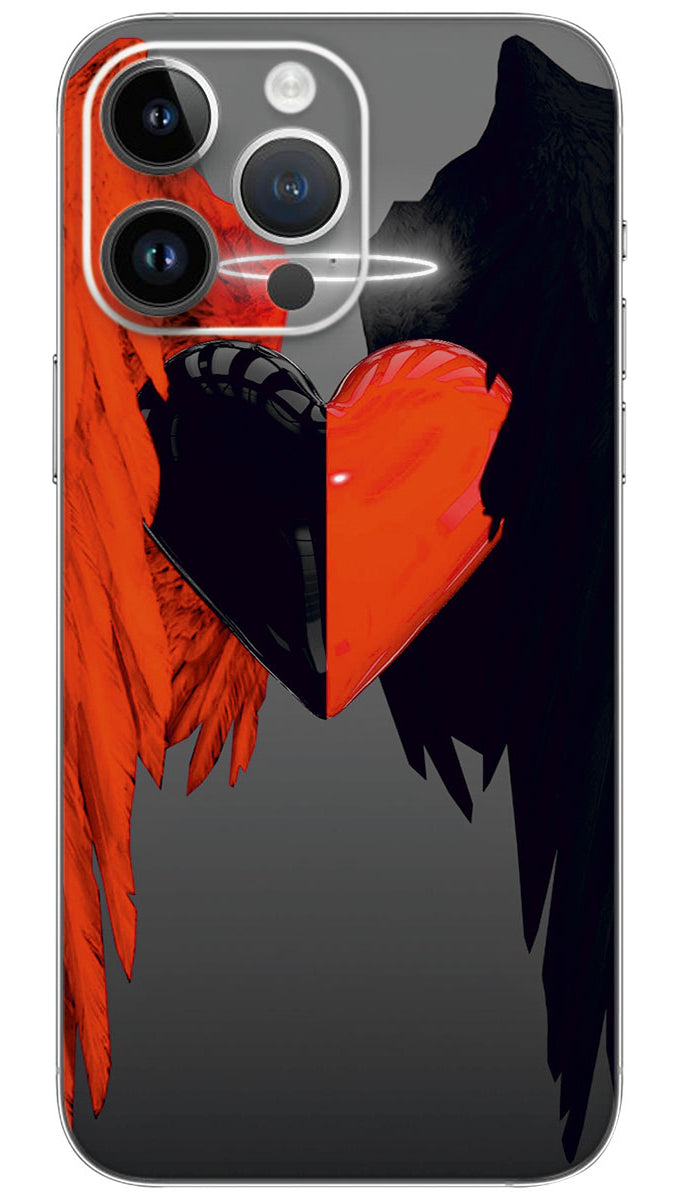 GOOD VS EVIL Mobile Skin Wrap  - LOVE0092