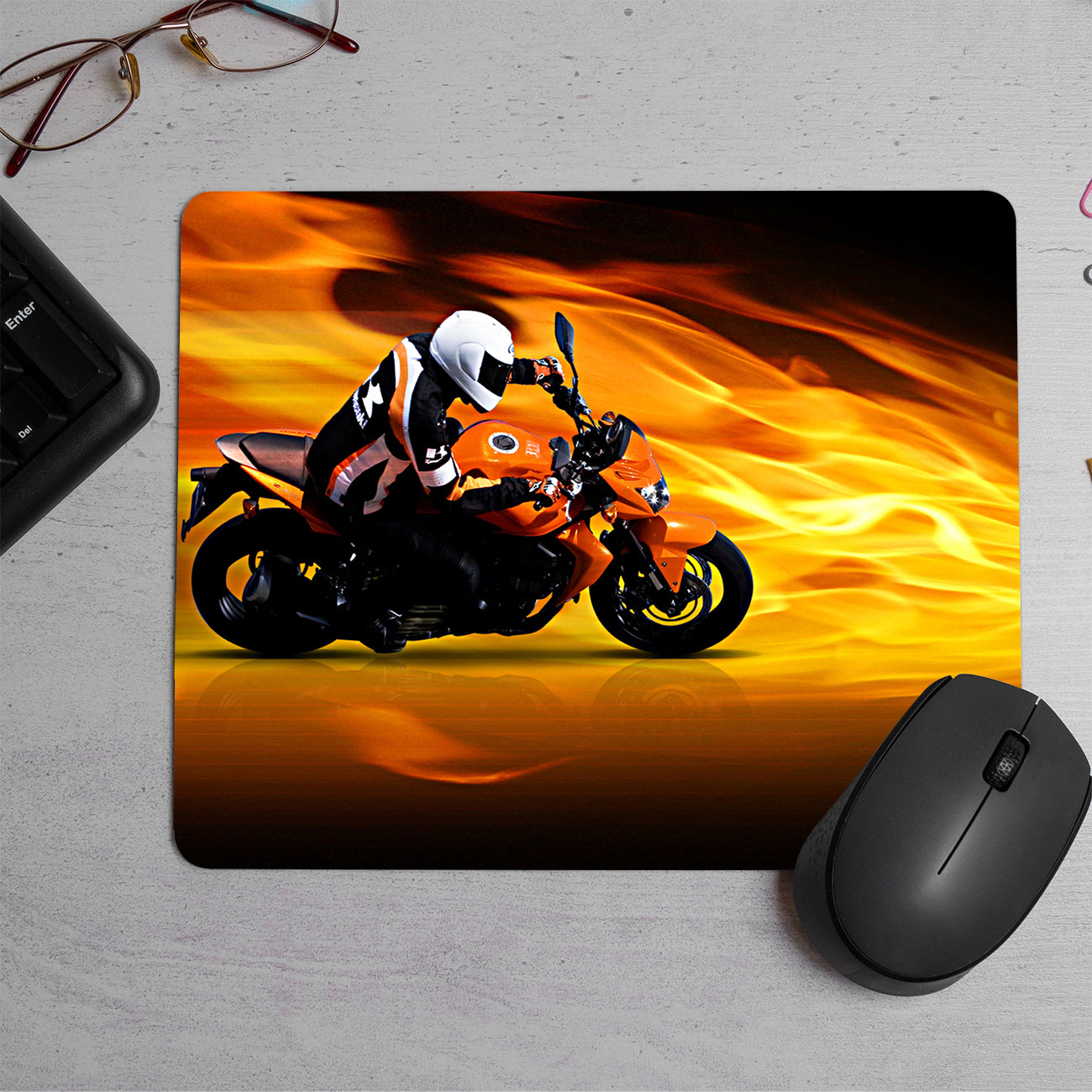 Kawasaki Z750R Printed Mouse Pad (DESIGN-176)