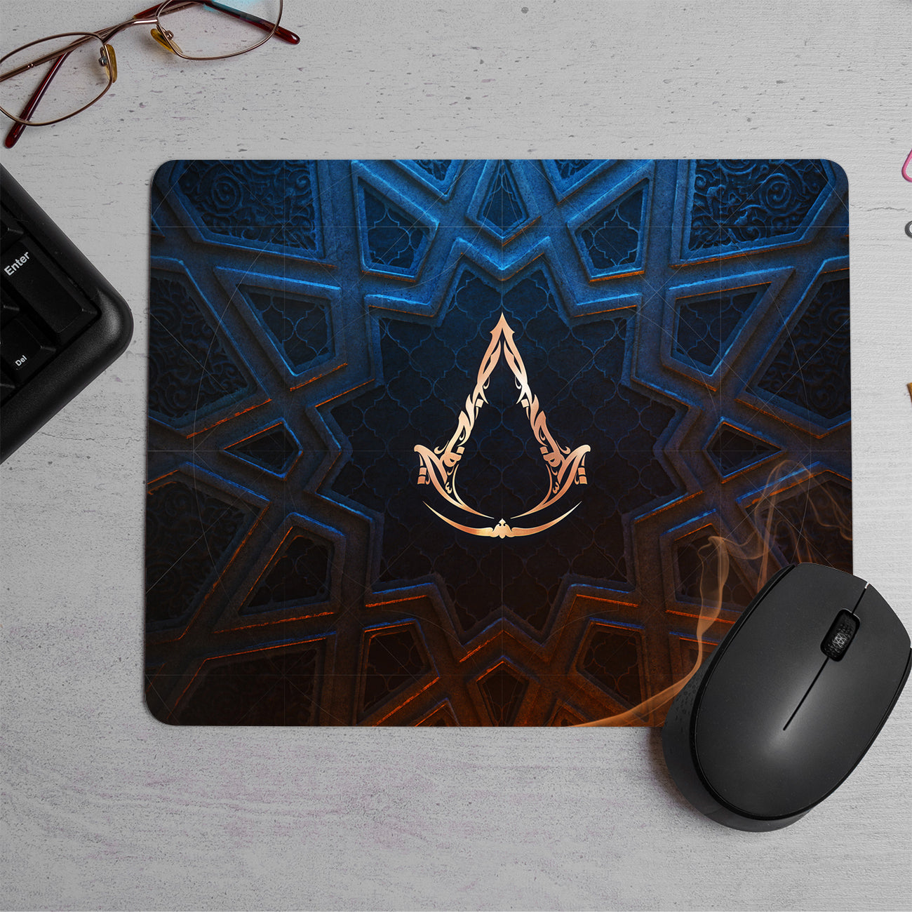 Assassin's Creed symbol Printed Mouse Pad (DESIGN-226)