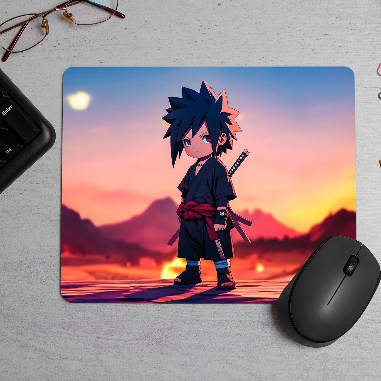 Naruto Cartoon character anime Printed Mouse Pad (DESIGN-48)