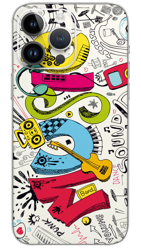 Little Creation MUSIC  Mobile Skin Wrap  - MUS0003